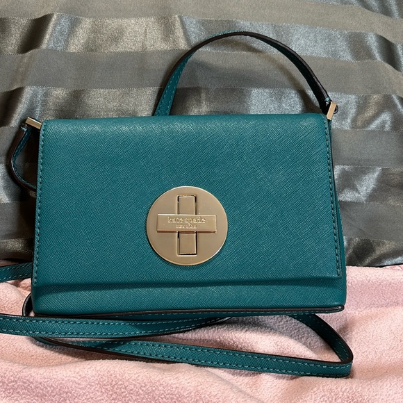kate spade Handbags - Kate Spade Sally Teal Crossbody